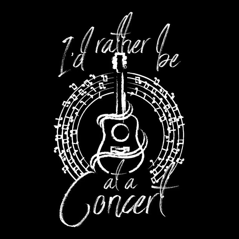 I'd rather be at a concert
