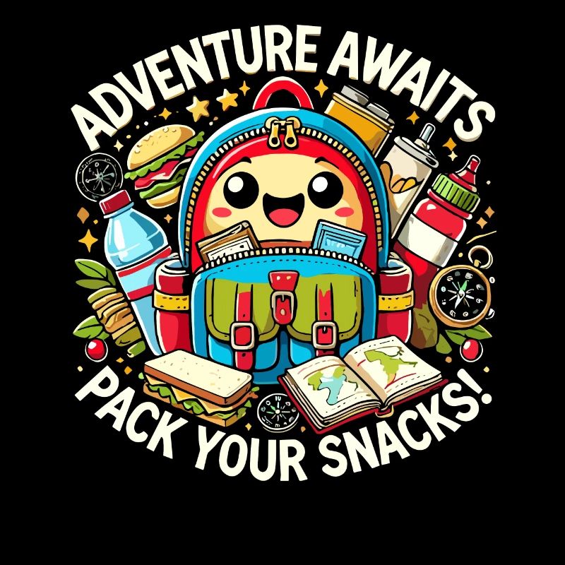 Das Abenteuer erwartet Sie Packen Sie Ihre Snacks