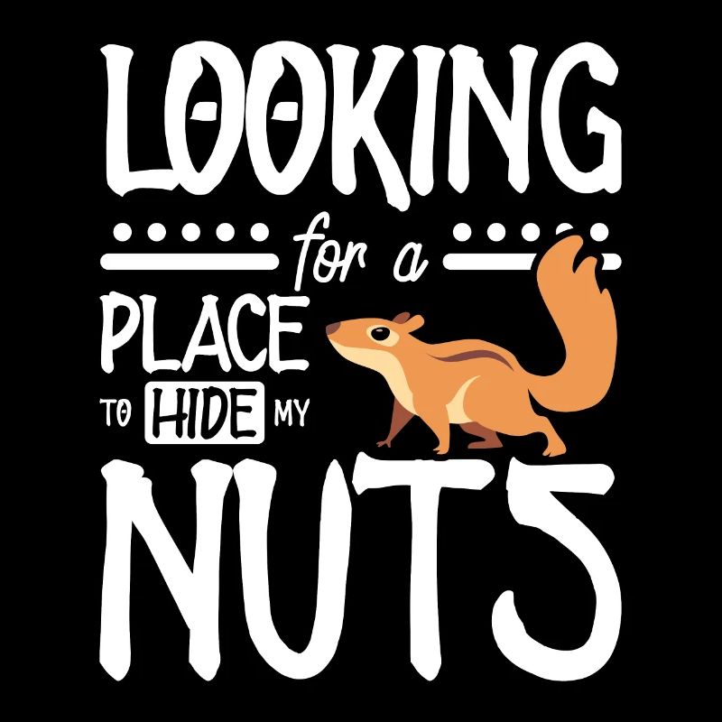 Funny Squirrel looking for a place to hide my nuts