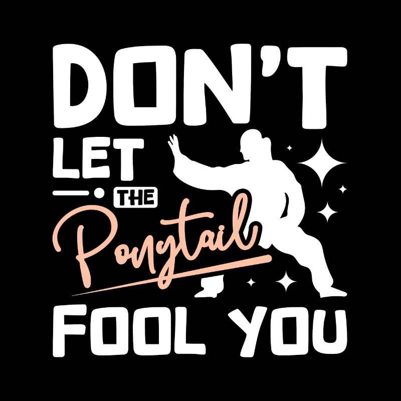 Fille de Tai Chi, ne laisse pas la queue de cheval te tromper