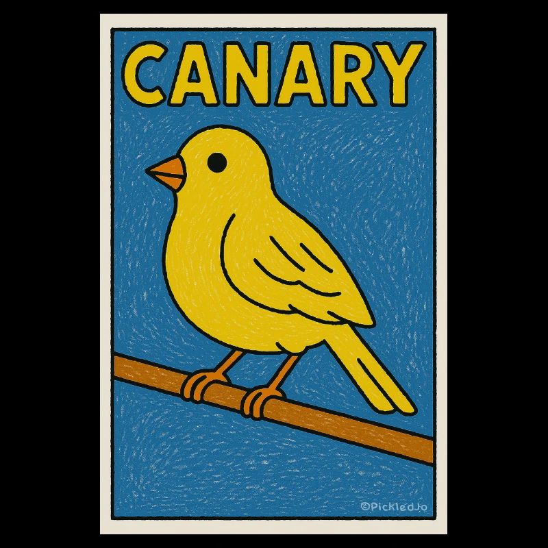 Illustration de canari