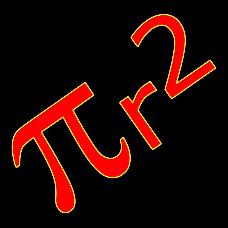 Pi R squared