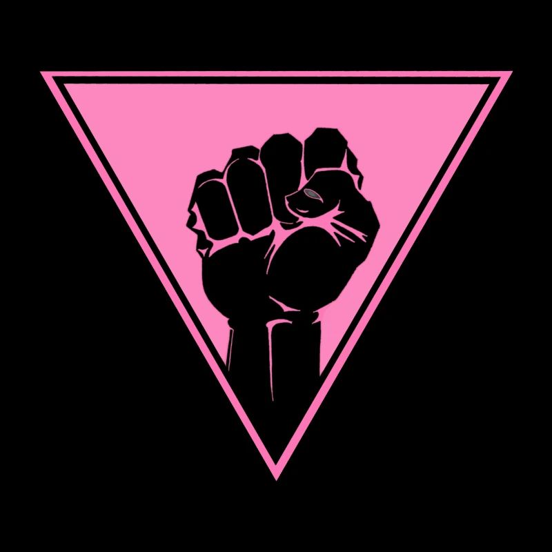 Angle rose, féroce!