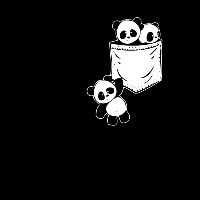 Conception mignonne de petit ours Panda, bébé panda