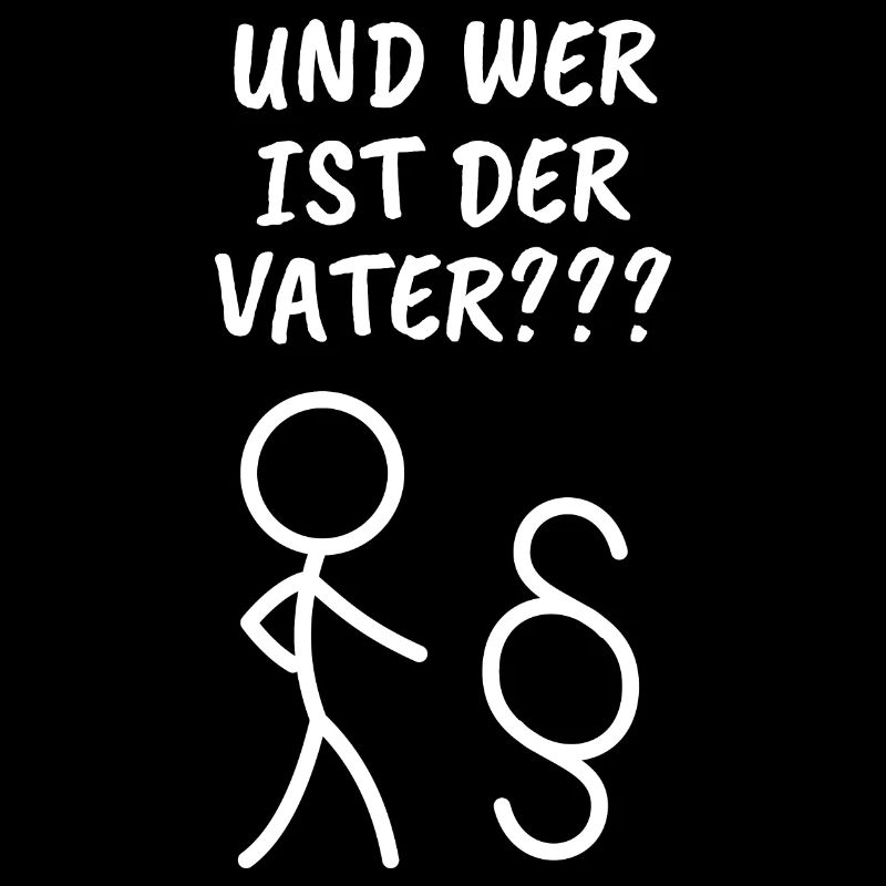 Strichmännchen - Spruch - Paragraf - Ironie