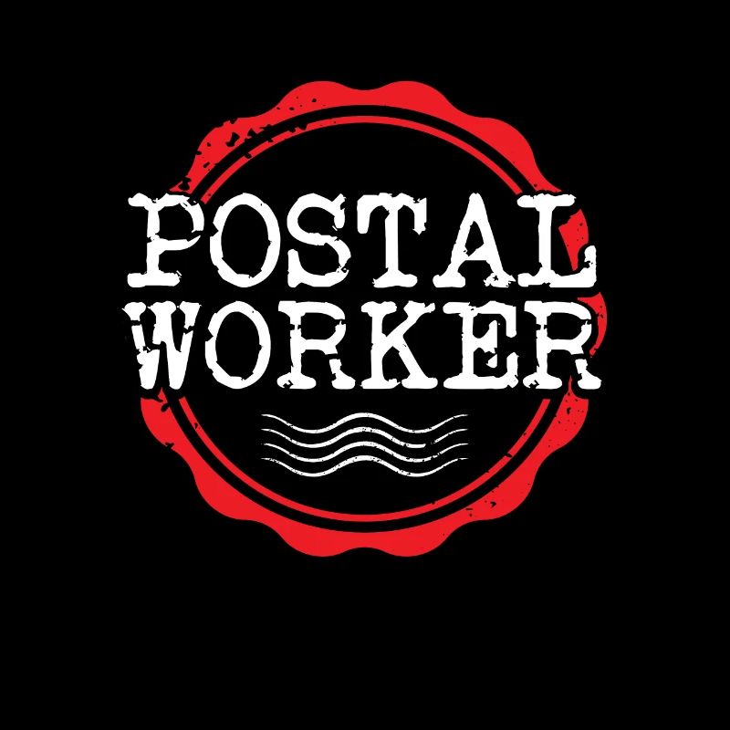 Postal Worker Postangestellter Zustelldienst Post