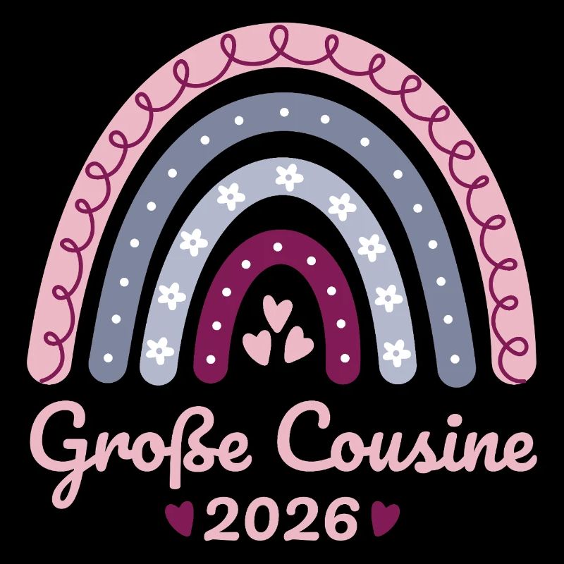 Große Cousine 2026 Regenbogen