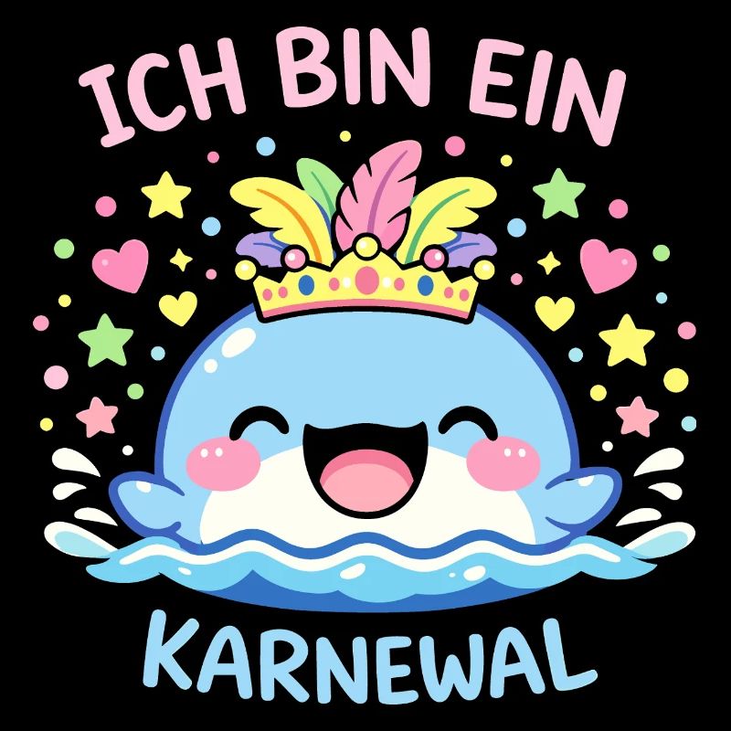 Ich bin ein Karnewal Karneval Fasching Geschenk
