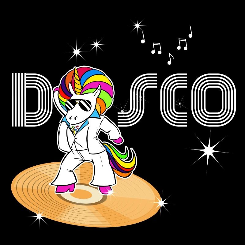 Unicorn Disco 80s Vintage Vinyl