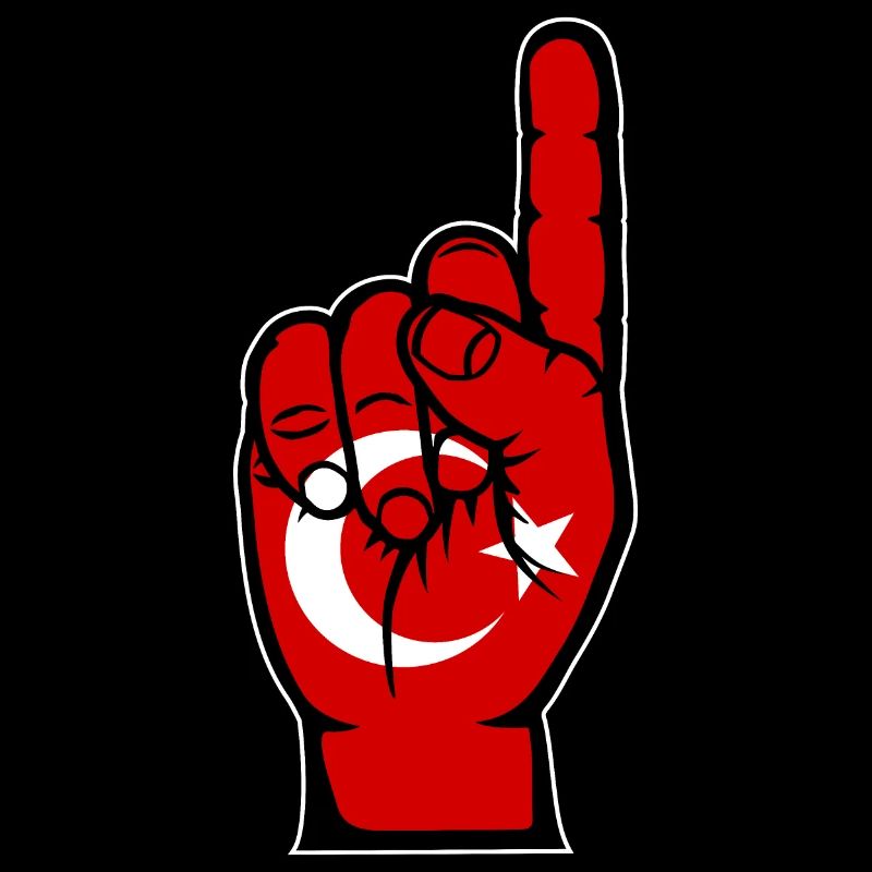 Turkey flag number 1