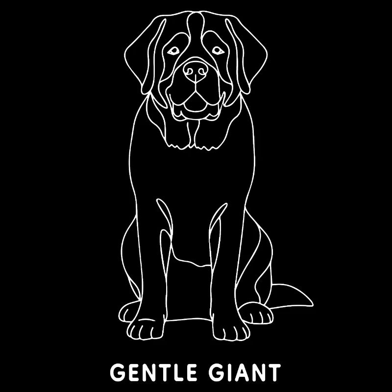 Gentil Géant Saint-Bernard