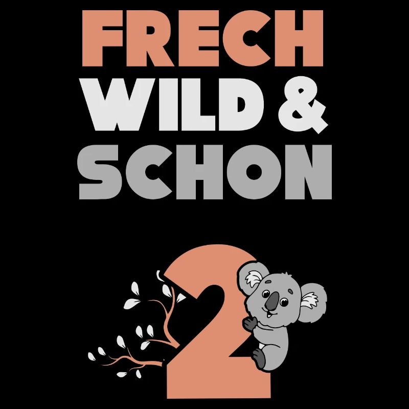 2 Jahre Geburtstag Junge Mädchen Koala