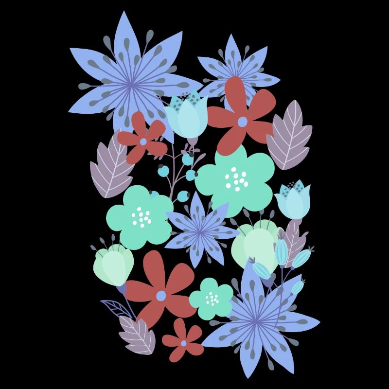 fleurs, fleurs, printemps, fleurs