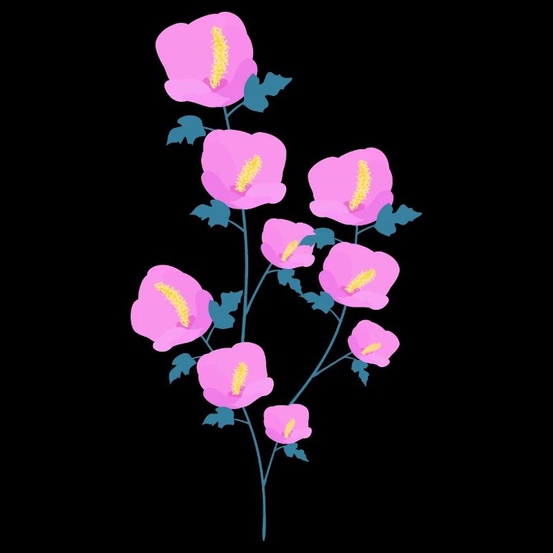 Fleurs d’hibiscus