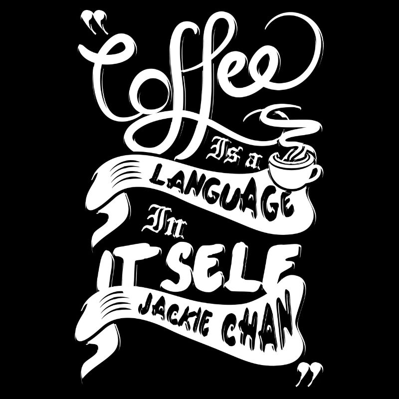 Kaffee ist eine Sprache, in sich