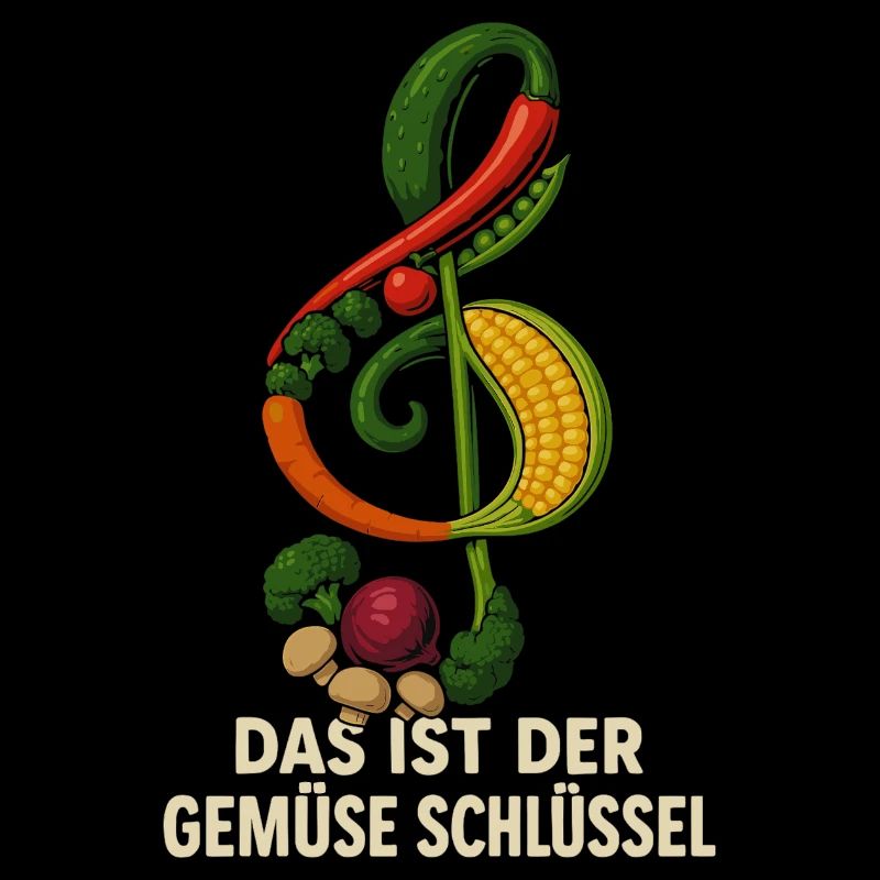 Das ist der Gemüse Schlüssel