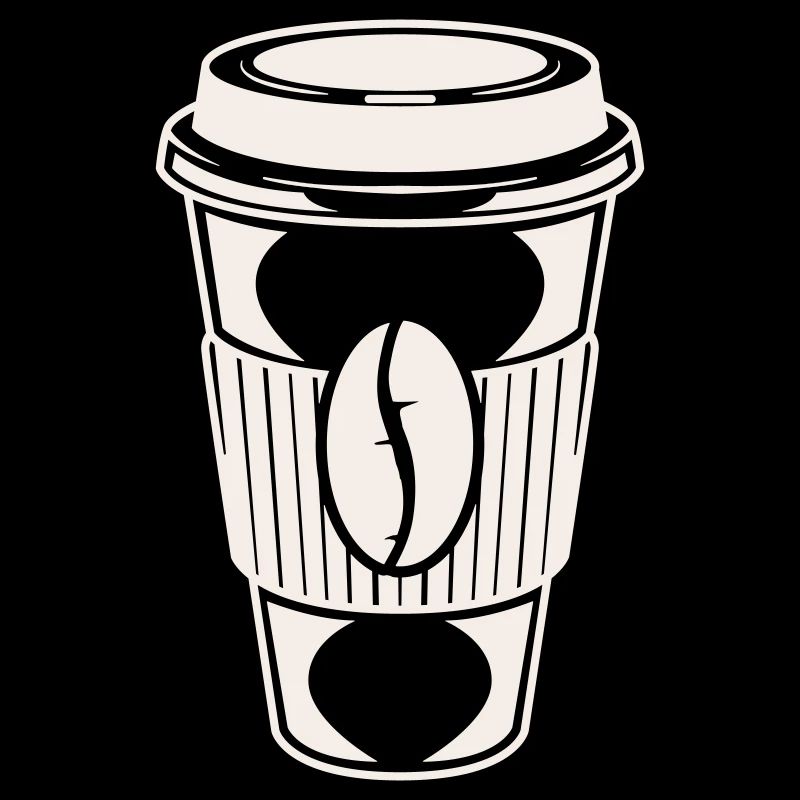 Illustration de tasse à café à emporter