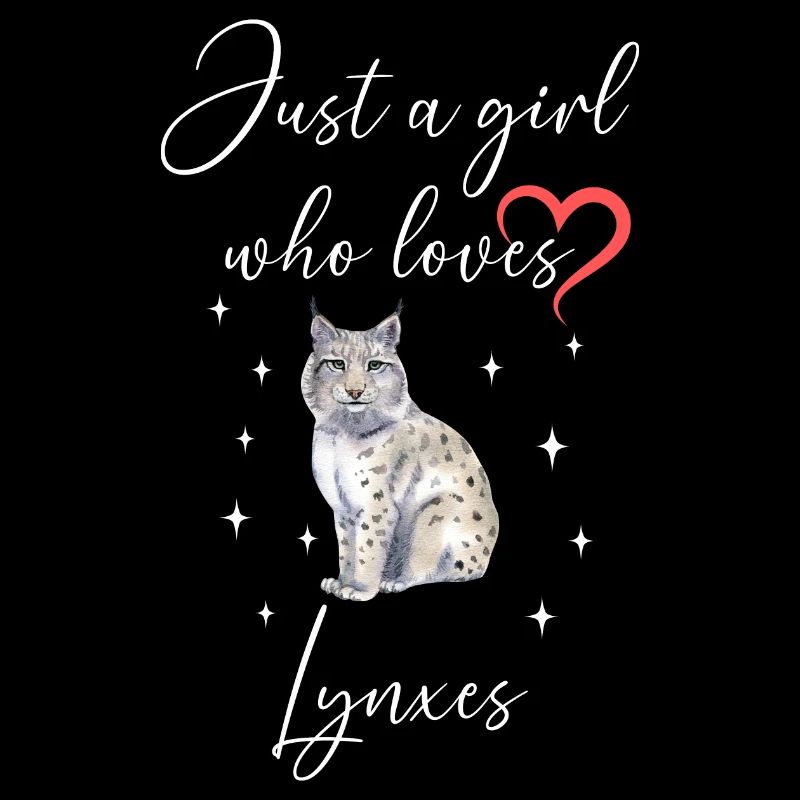 Frau Mädchen Liebe Herz Luchs