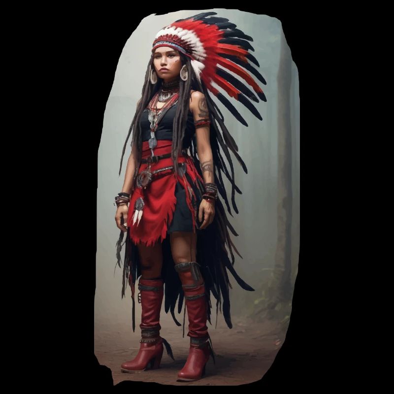Indianer Mädchen