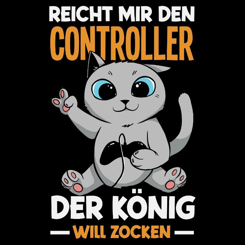 Reicht mir den Controller – König will zocken
