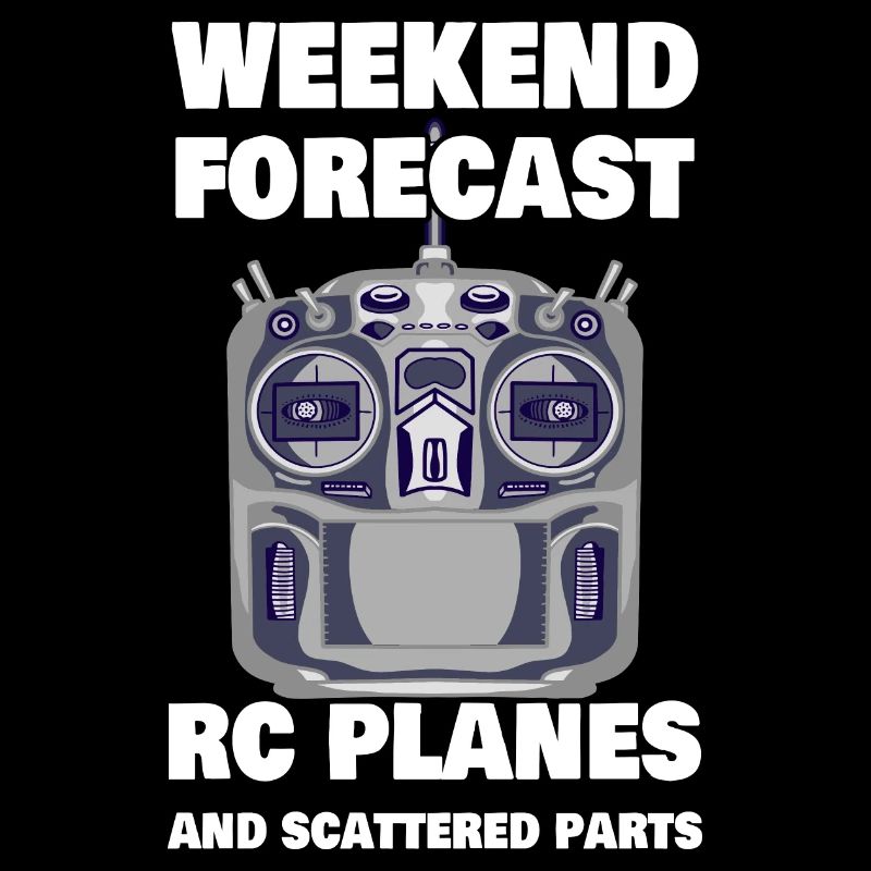 RC Pilot Weekend Forecast Funny RC Plane Airplane