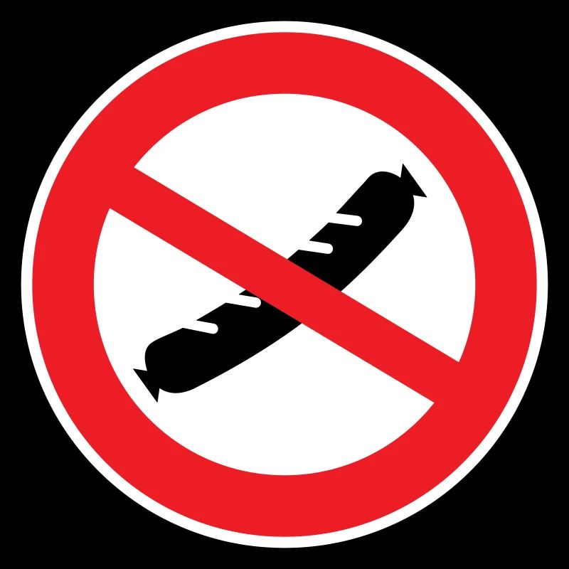Wurst verboten