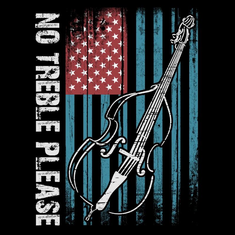 Plus de basses - pas d’aigus - contrebasse avec drapeau