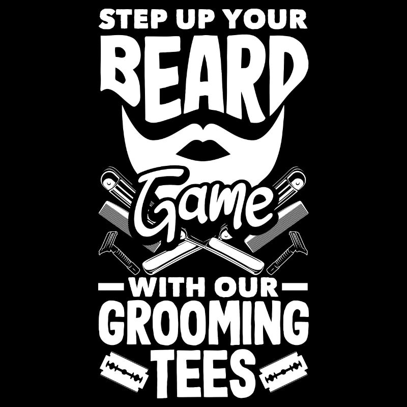 Step up your beard game with our grooming tees