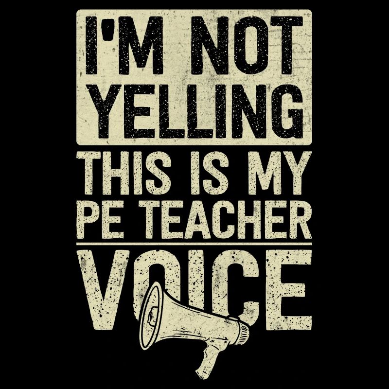 Je ne crie pas C’est ma voix de professeur d’éducation physique drôle