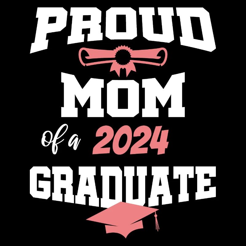 Absolvent Sponsion Graduate stolze Mutter 2024