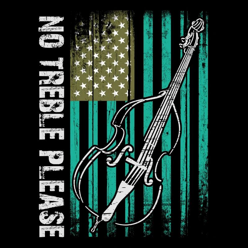 Plus de basses - pas d’aigus - contrebasse avec drapeau