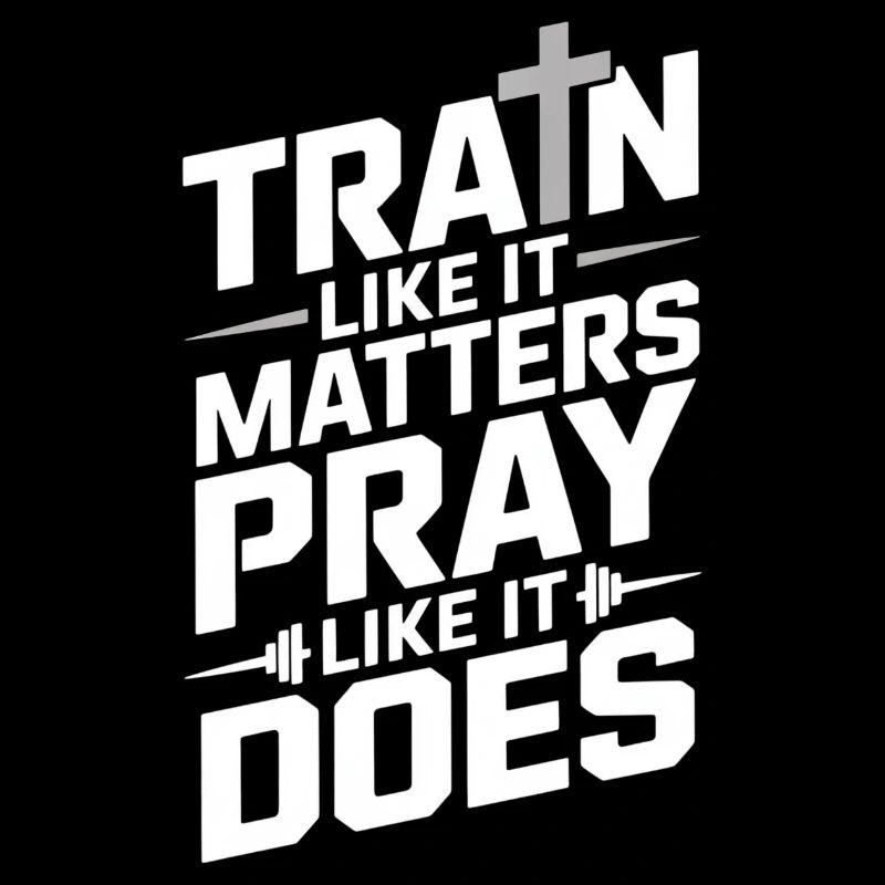 Train Like It Matters Pray Like It Does