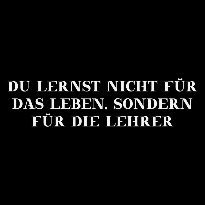 Lernen lustig Geschenkidee witzig Schule Lehrer