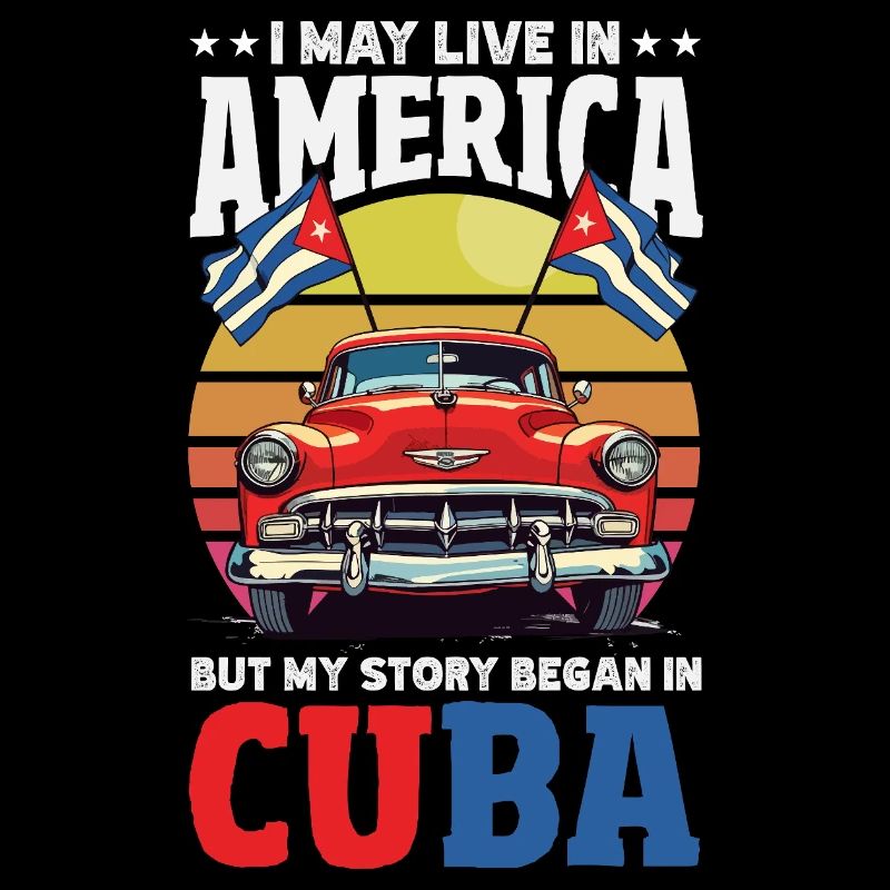 Cuba Pride & Home - Design du drapeau de Cuba