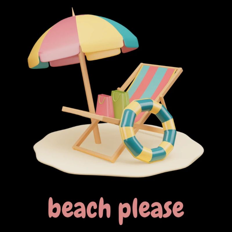 Beach please