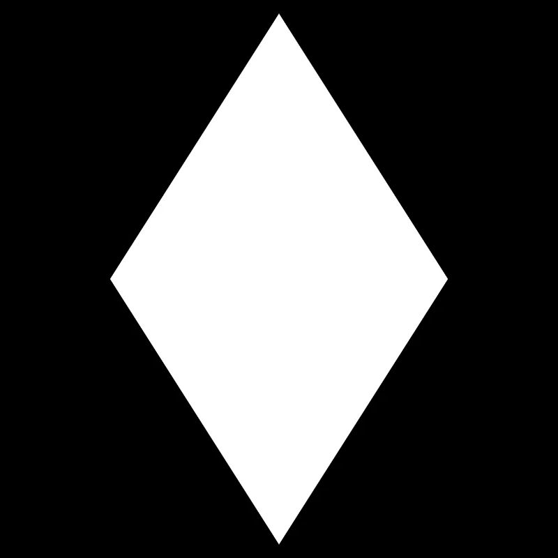 Diamond Shape Geometry Gift Math