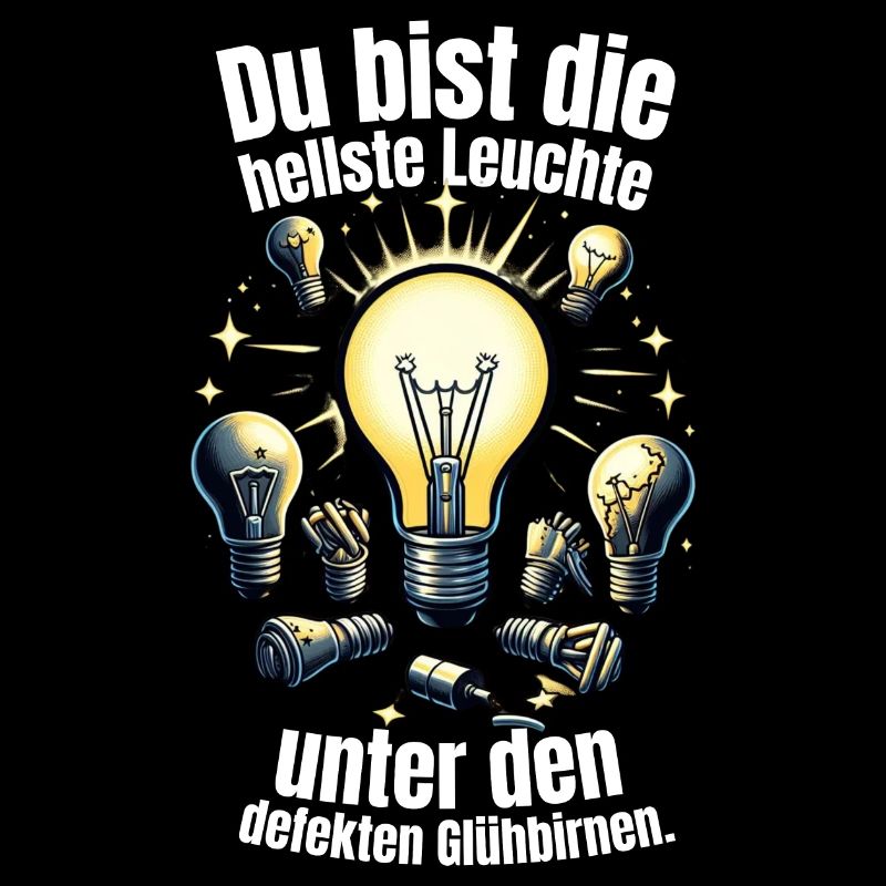 hellste Leuchte unter den defekten Glühbirnen