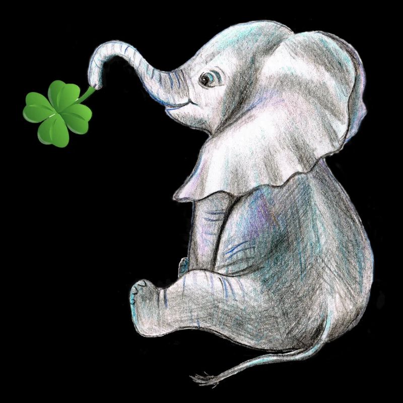 Elephant lucky charm