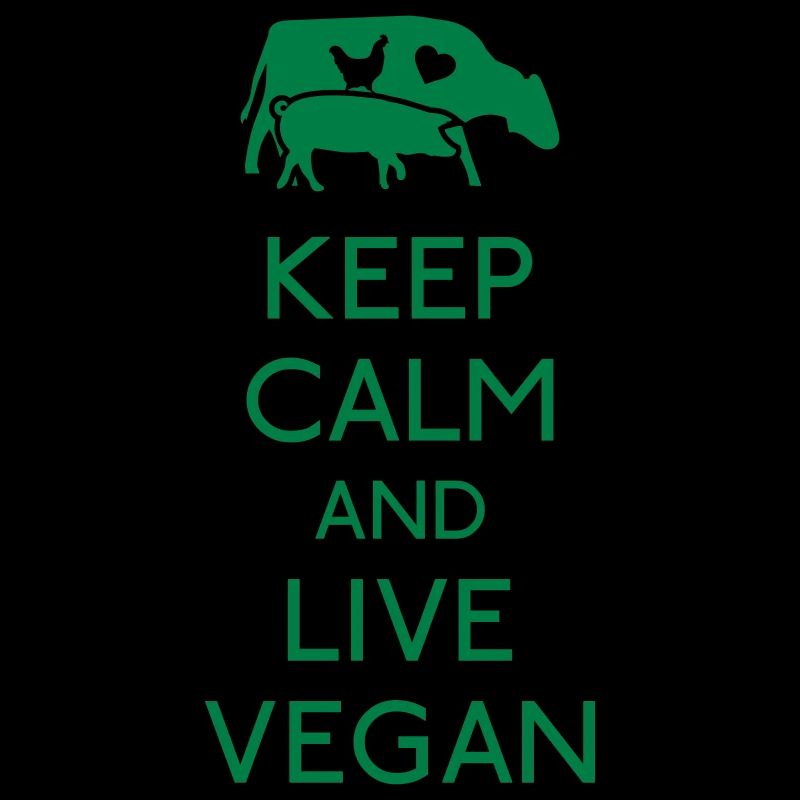 Keep Calm live vegan