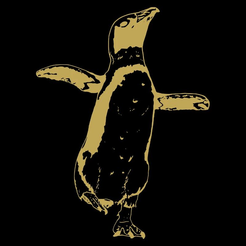 Illustrierte Designs mit Pinguin