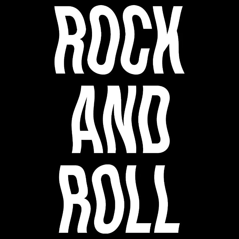 Rock'n'Roll Bold Typografie