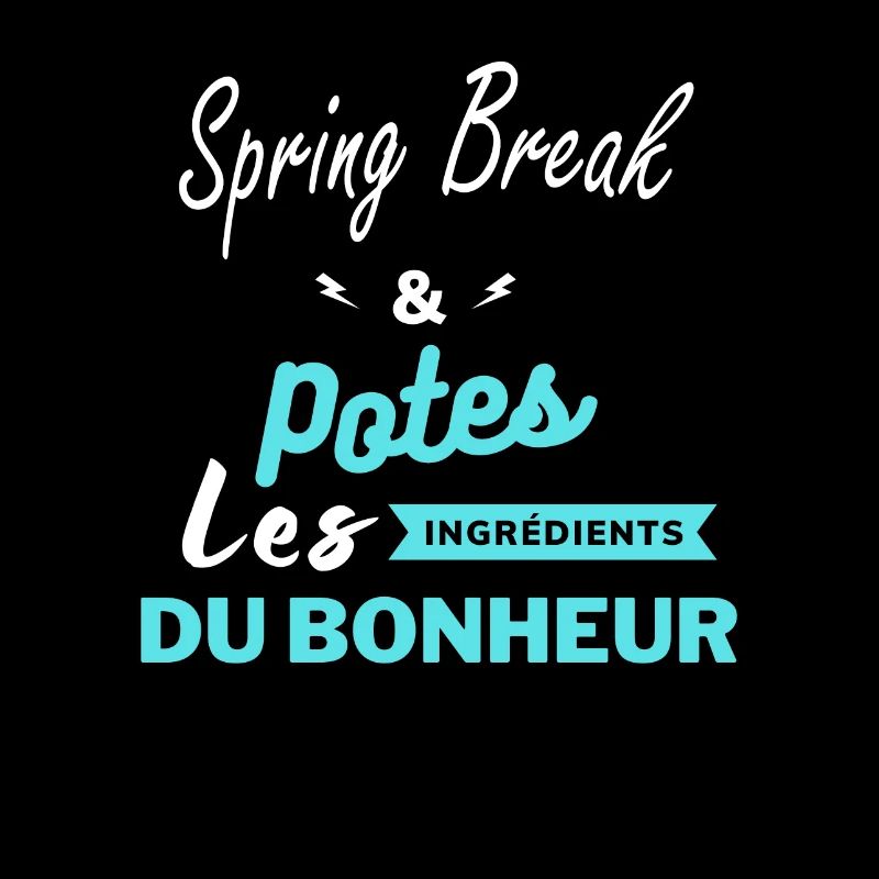 potes les ingrédients du bonheur Spring Break