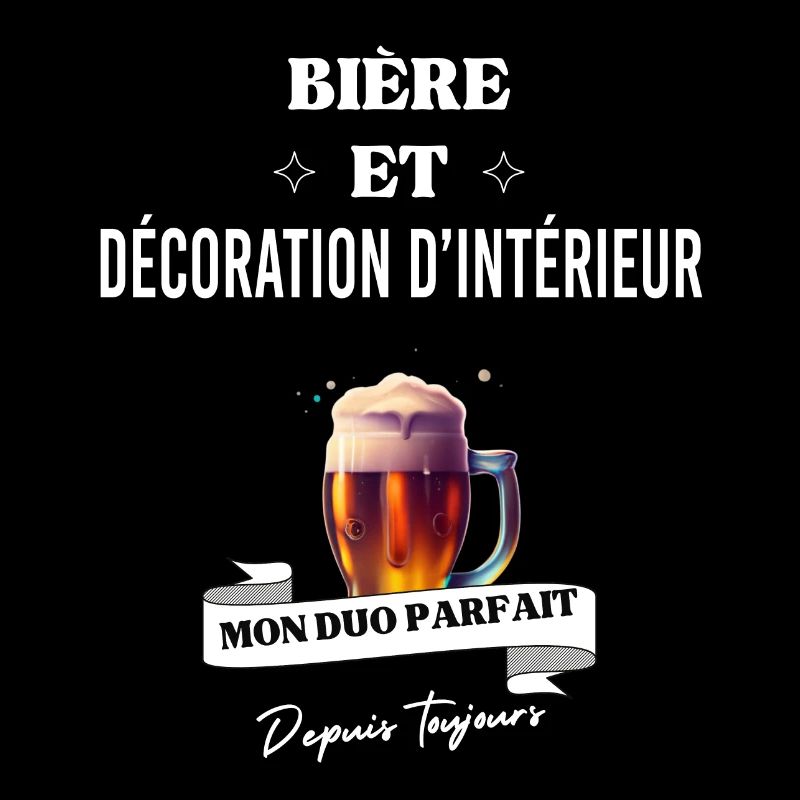 Bière Mon duo parfait et décoration d'intérieur