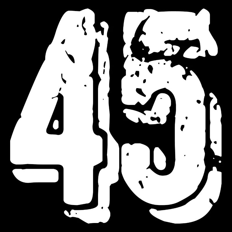Maillot à 45 chiffres