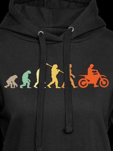 Evolution Motorradfahrer
