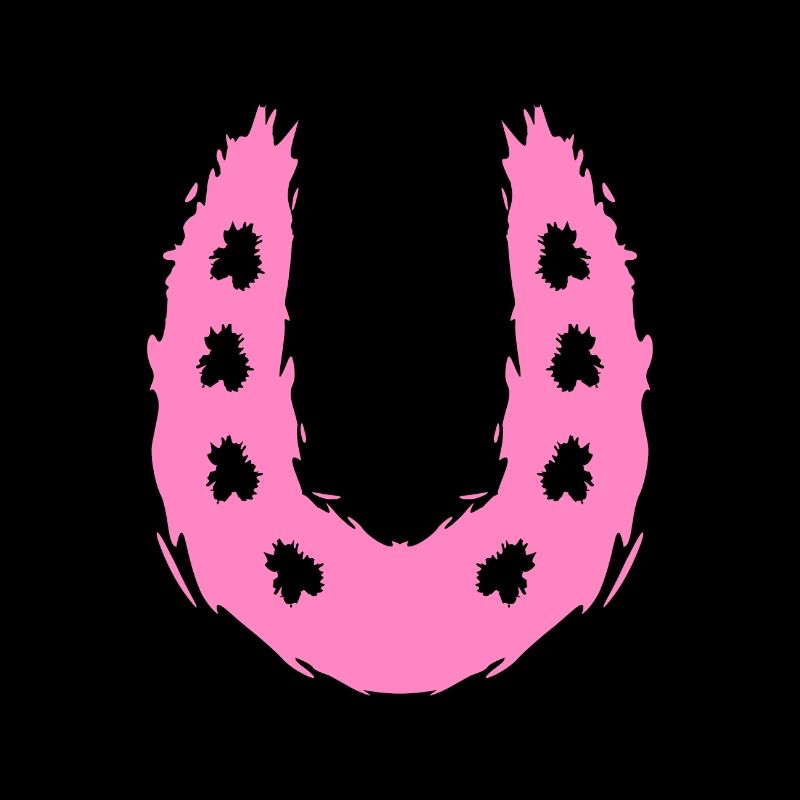 Cheval symbole de fer à cheval
