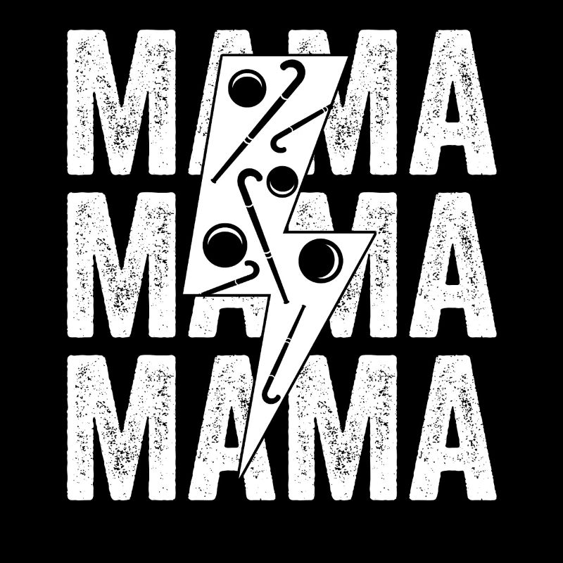 Feldhockeyspieler Mama Mutter Feldhockey