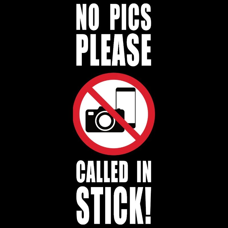 No Pics Please Called in Sick