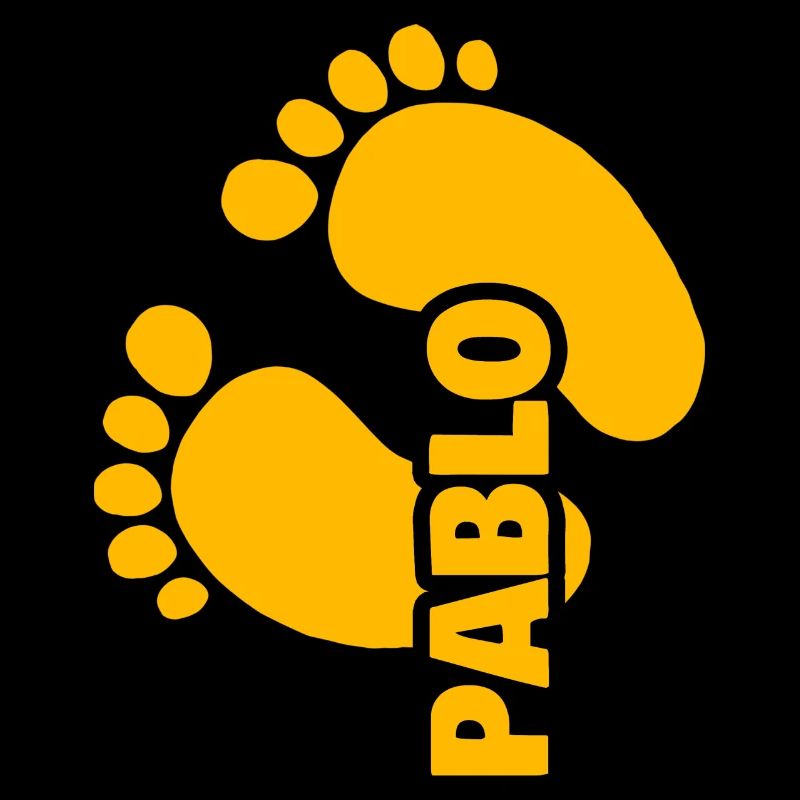 Empreinte bébé naissance Pablo