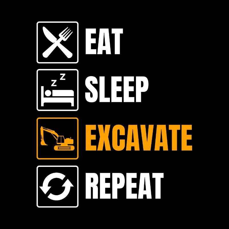 Excavator excavator driver excavator driver construction site